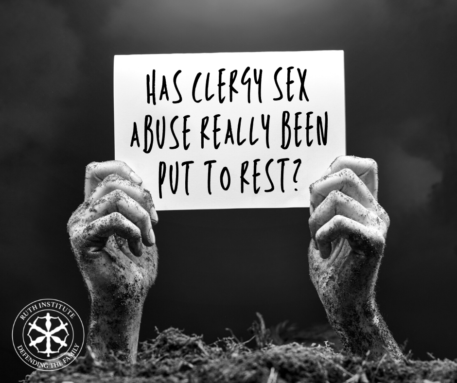 Dr. Jennifer Roback Morse comments on the disaster of the past 20 years of Catholic clergy sex abuse based on findings from a recent study.