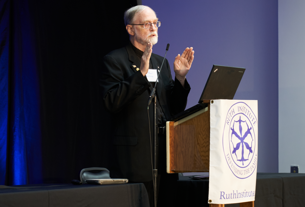 Fr. Paul Sullins speaking on the Decline of Marriage at the Ruth Institute Summit for Survivors 2021
