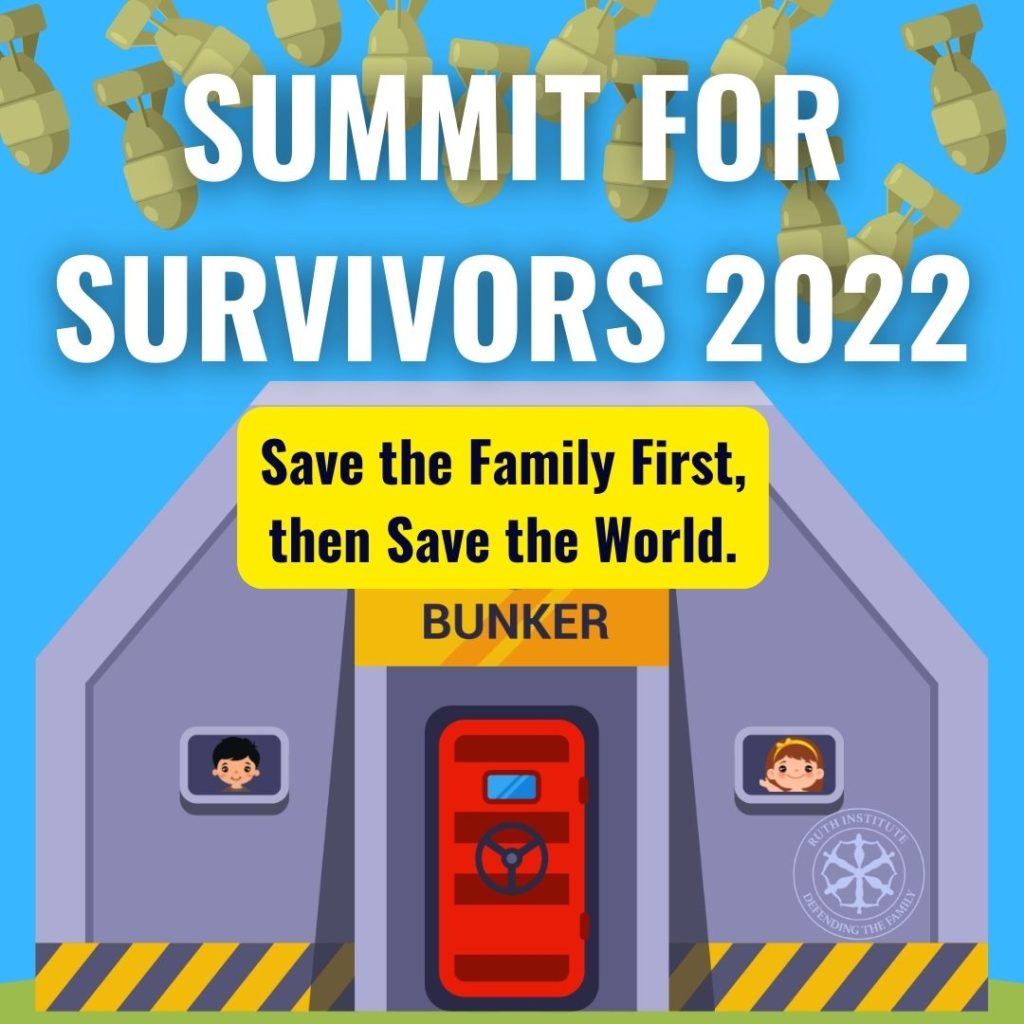 Teresa Tomeo interviews Dr. Jennifer Morse and discusses upcoming Summit for Survivors and Ruth Institute's mission to save the family.