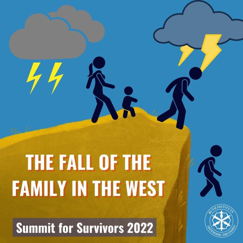 Dr. Morse discusses with Joe McClane the fall of the family in the West and what Ruth Institute is doing to help heal our culture.