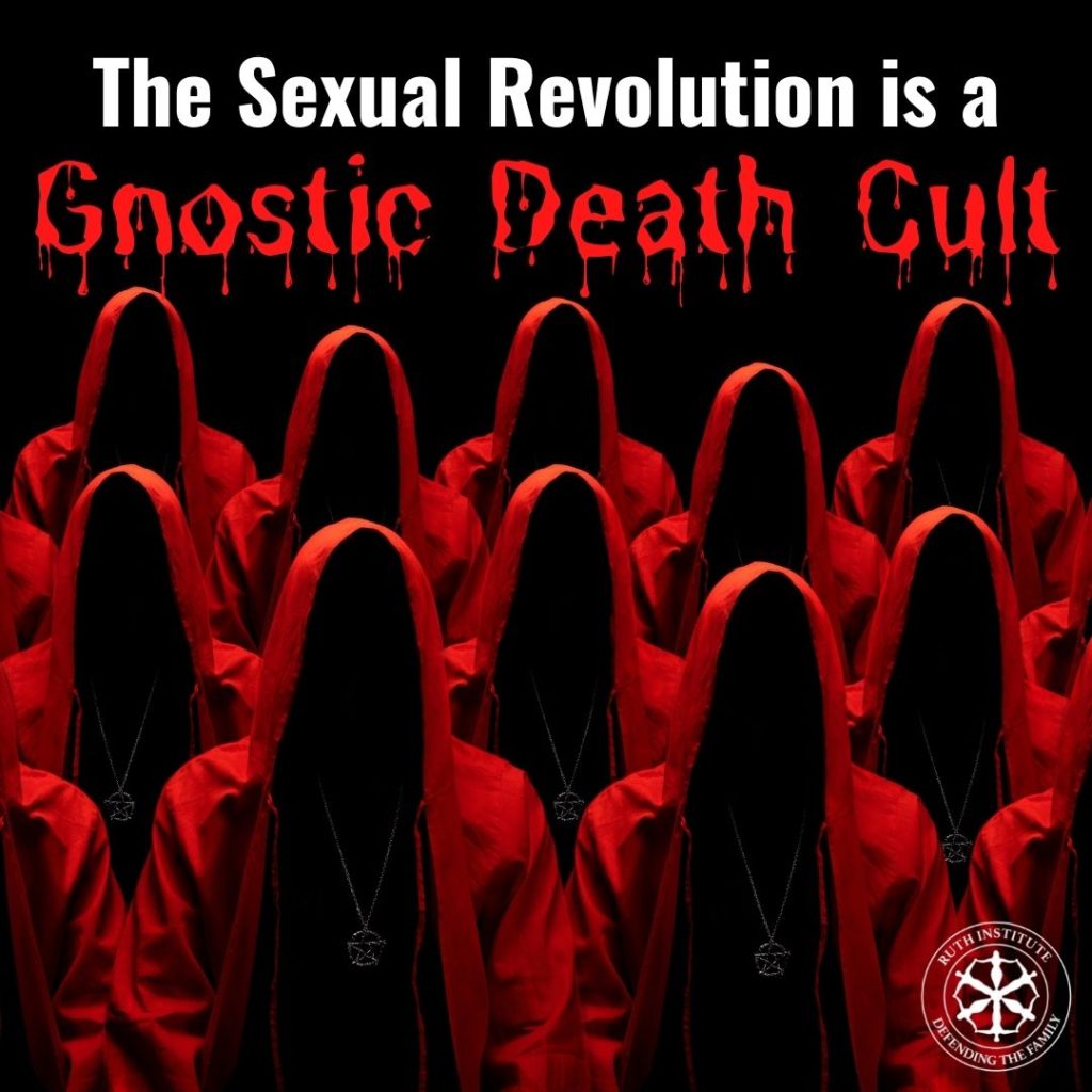 Dr. Morse speaks with Chris Ayotte about Sexual Revolution and correctly identifies it as a Gnostic death cult.