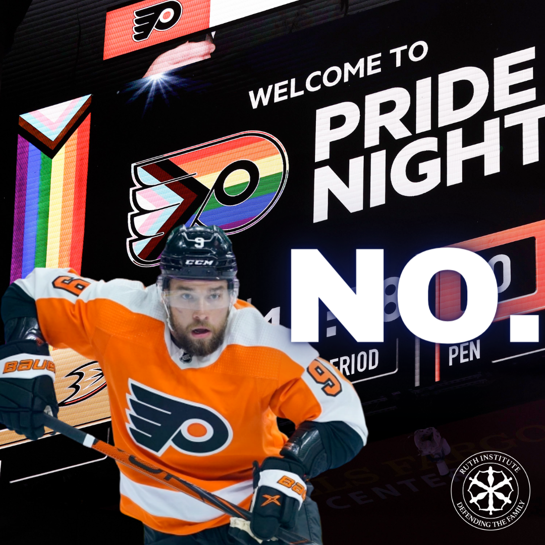 NHL Player Says No To Pride Night Ruth Institute