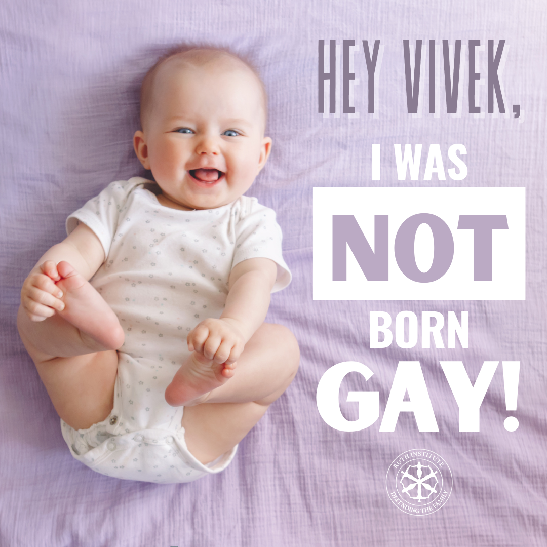 No one is born gay