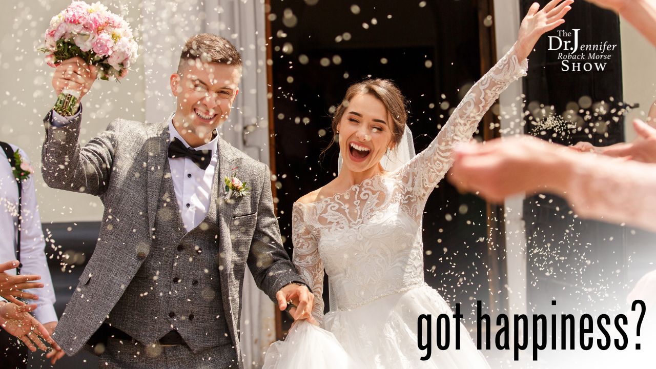 Getting married can bring you happiness